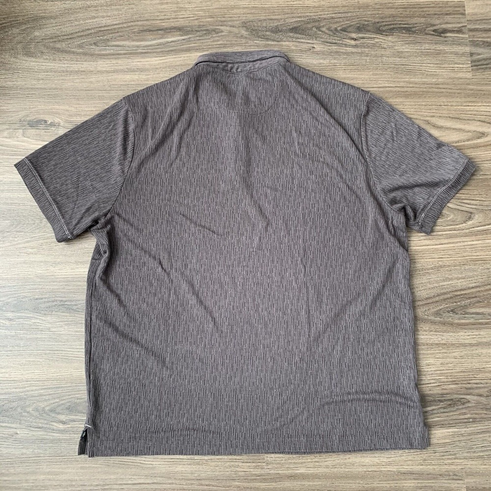 Nat Nast Luxury Originals Men's‎ L Shirt Short Sleeve Gray Black AOP - Picture 4 of 7